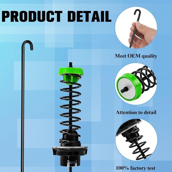 W11130362 Suspension Rod Kit (4Pcs) - Fits Whirlpool, Maytag, Kenmore (WTW5000, - Picture 5 of 7